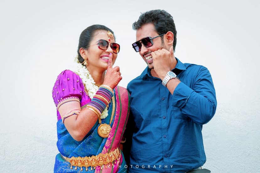 Karthik & Kaviya Engagement Photography Coimbatore