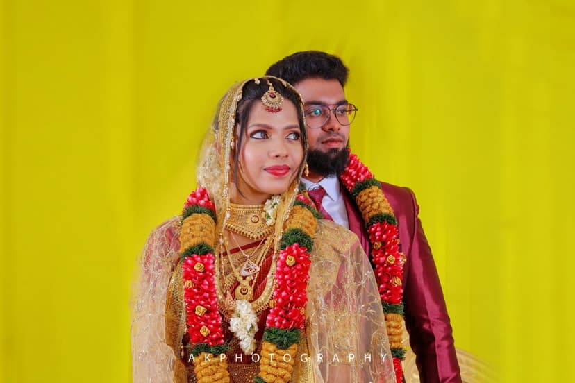 Capturing the Magic of Love - Sathik & Hina's Dream Wedding Photoshoot in Coimbatore