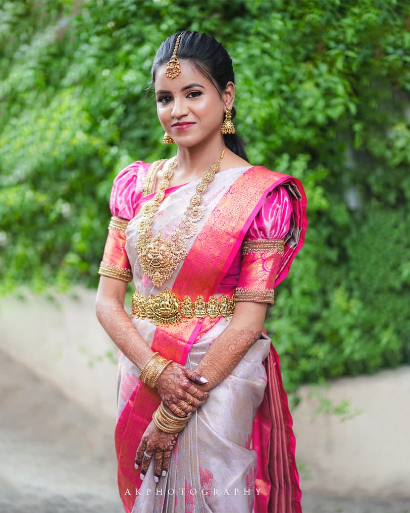 Engagement Photoshoot: Prathish & Architha's Beautiful Moments Captured by AK Photography