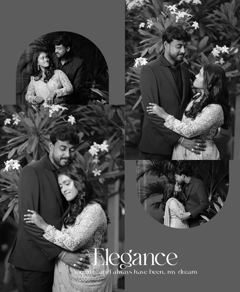 Wedding Reception Photoshoot: Timeless Love Story of Selva & Nivetha in Coimbatore