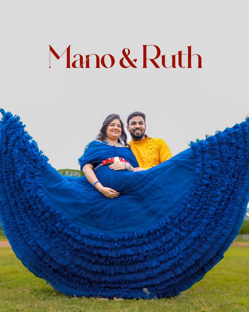 Maternity Photography: Manohar & Ruthu's Coimbatore Photo Shoot