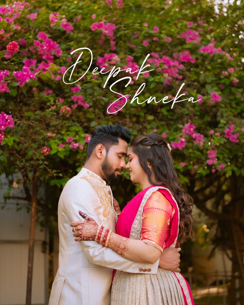 Deepak & Sneha's Romantic Engagement Shoot at Jenneys Residency