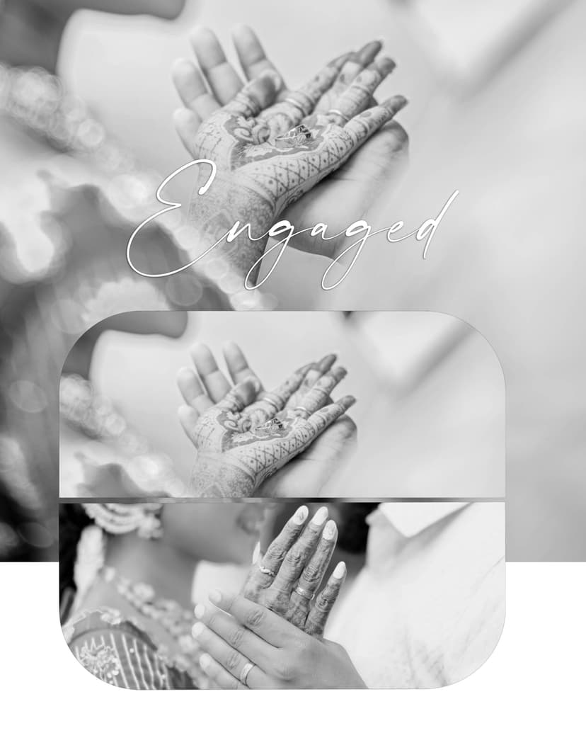 Engagement Photoshoot of David & Monica at St. Michael's Church, Coimbatore