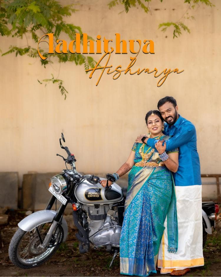 Engagement Photoshoot of Aishvarya & Aadhithya in Coimbatore | AK Photography Tamil Nadu