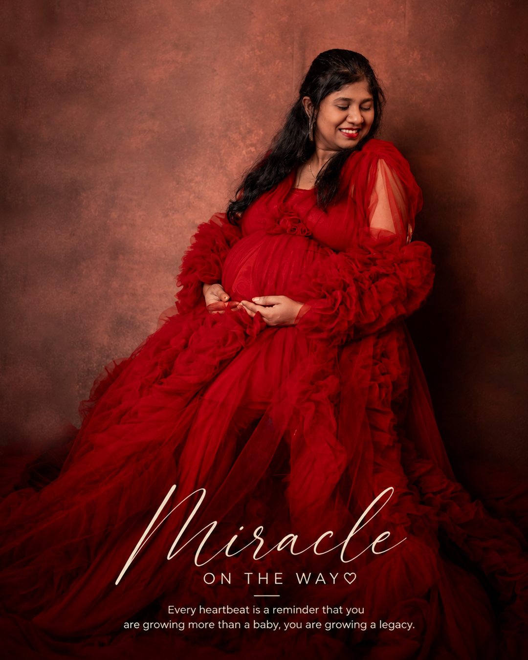 Joyful expectant parents portrait shoot in Sulur Coimbatore by AK Photography