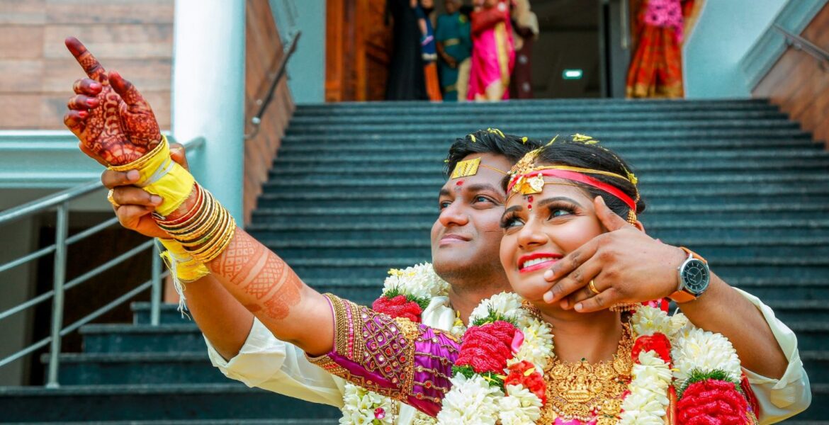 Capturing Bala & Gowthami's Traditional Tamil Wedding Celebrations in Coimbatore