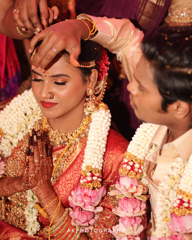 Wedding Photoshoot Architha Prathish Beautiful Candid Captures by AK Photography