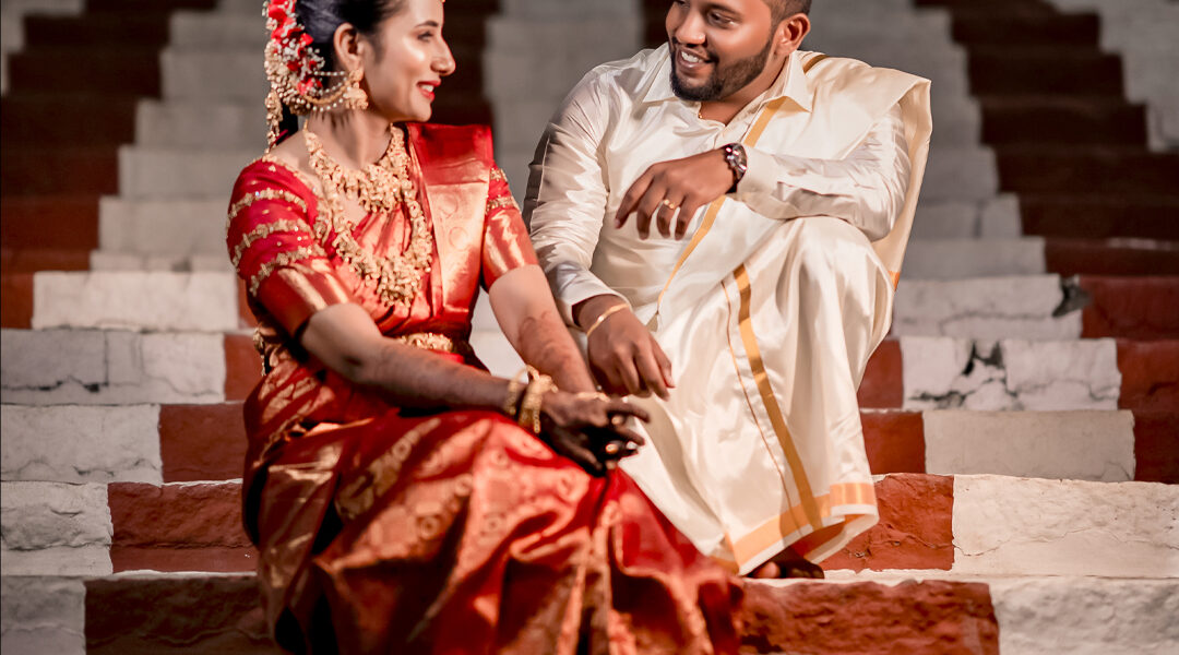 Wedding Photography Karur: Praveen and Nandhitha's Dreamy Photoshoot by AK Photography Coimbatore
