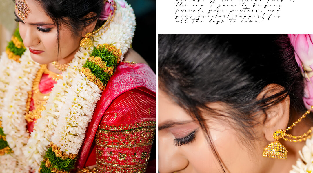 Wedding Photoshoot Perundurai – Santhosh & Sruthi’s Beautiful Wedding Moments by AK Photography