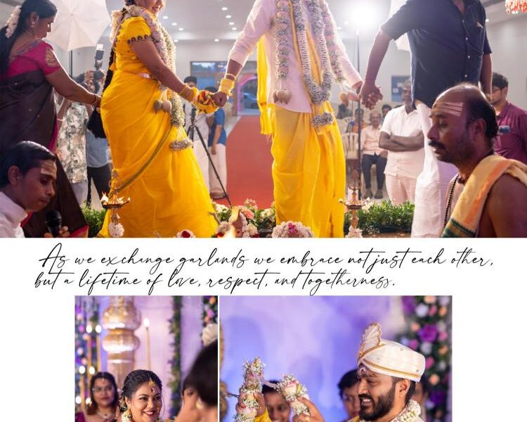 Wedding Photoshoot of Aishvarya & Aadhithya in Coimbatore, Tamil Nadu