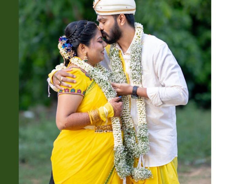 Wedding Photoshoot of Aishvarya & Aadhithya in Coimbatore, Tamil Nadu
