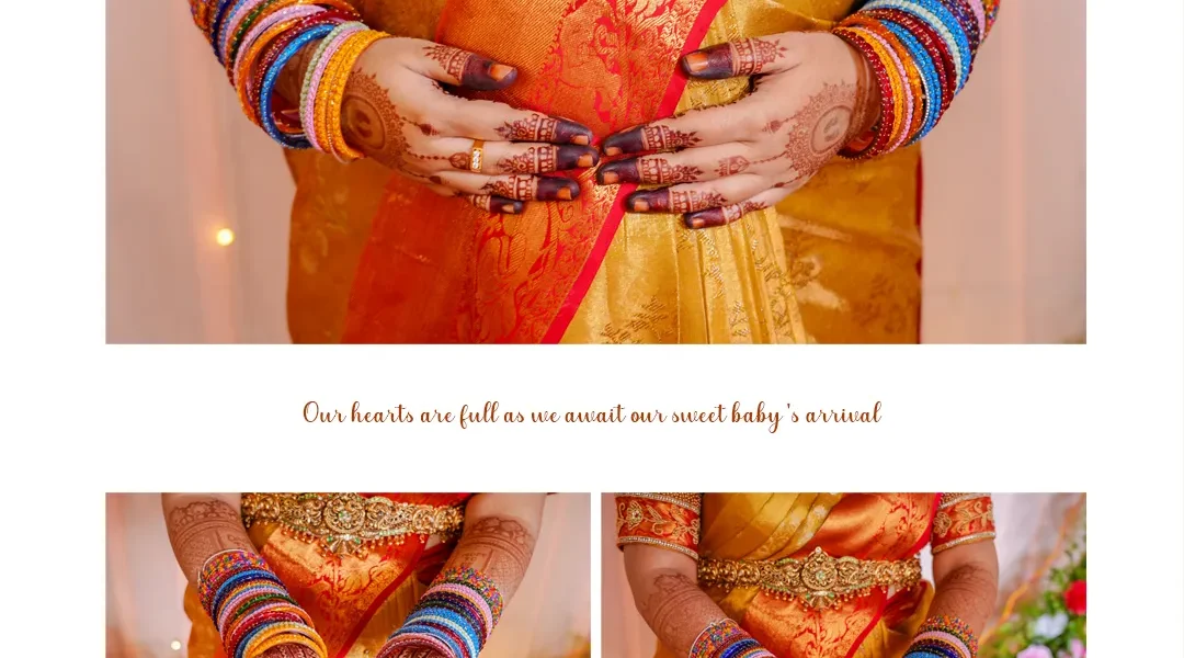 Baby Shower Photoshoot Manohar & Ruthu at NSR Road Annapoorna Coimbatore