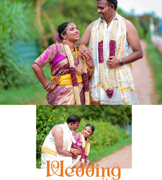 Wedding Photoshoot: Balaji & Divya | Harsha Mahal Coimbatore
