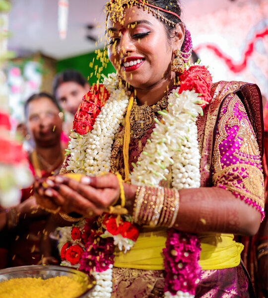 Wedding Photoshoot: Balaji & Divya | Harsha Mahal Coimbatore