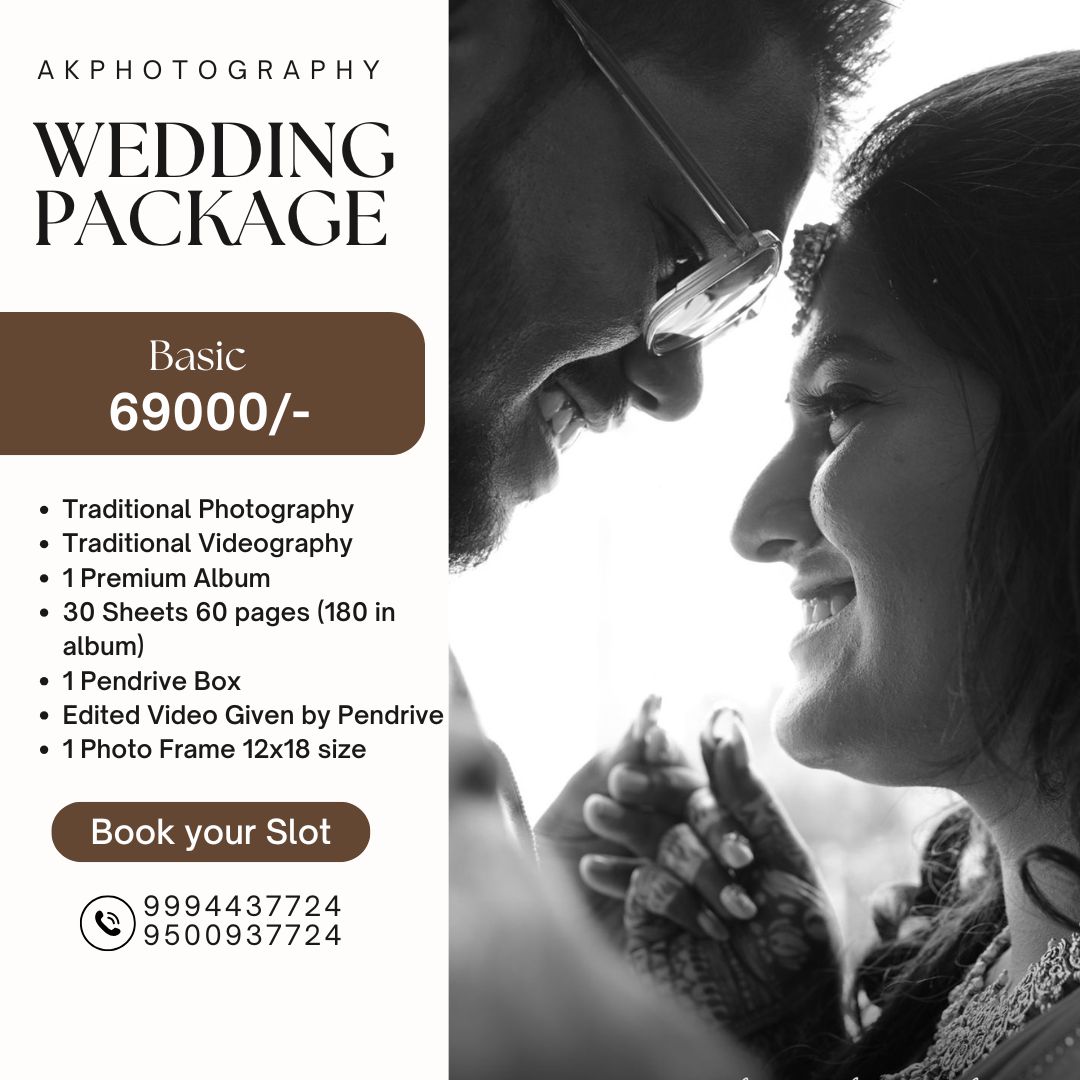 basic photography packages coimbatore