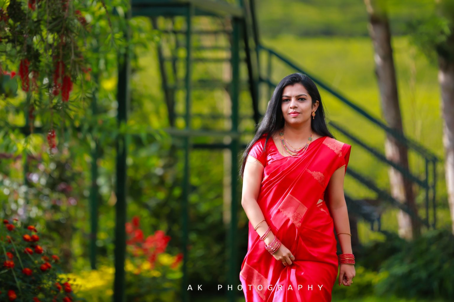 Kotagiri Post-Wedding Photoshoot Celebrating Tradition and Nature's Beauty for Vignesh and Abirami's Wedding