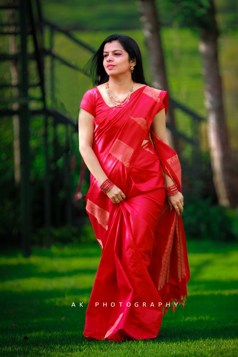 Kotagiri Post-Wedding Photoshoot Celebrating Tradition and Nature's Beauty for Vignesh and Abirami's Wedding