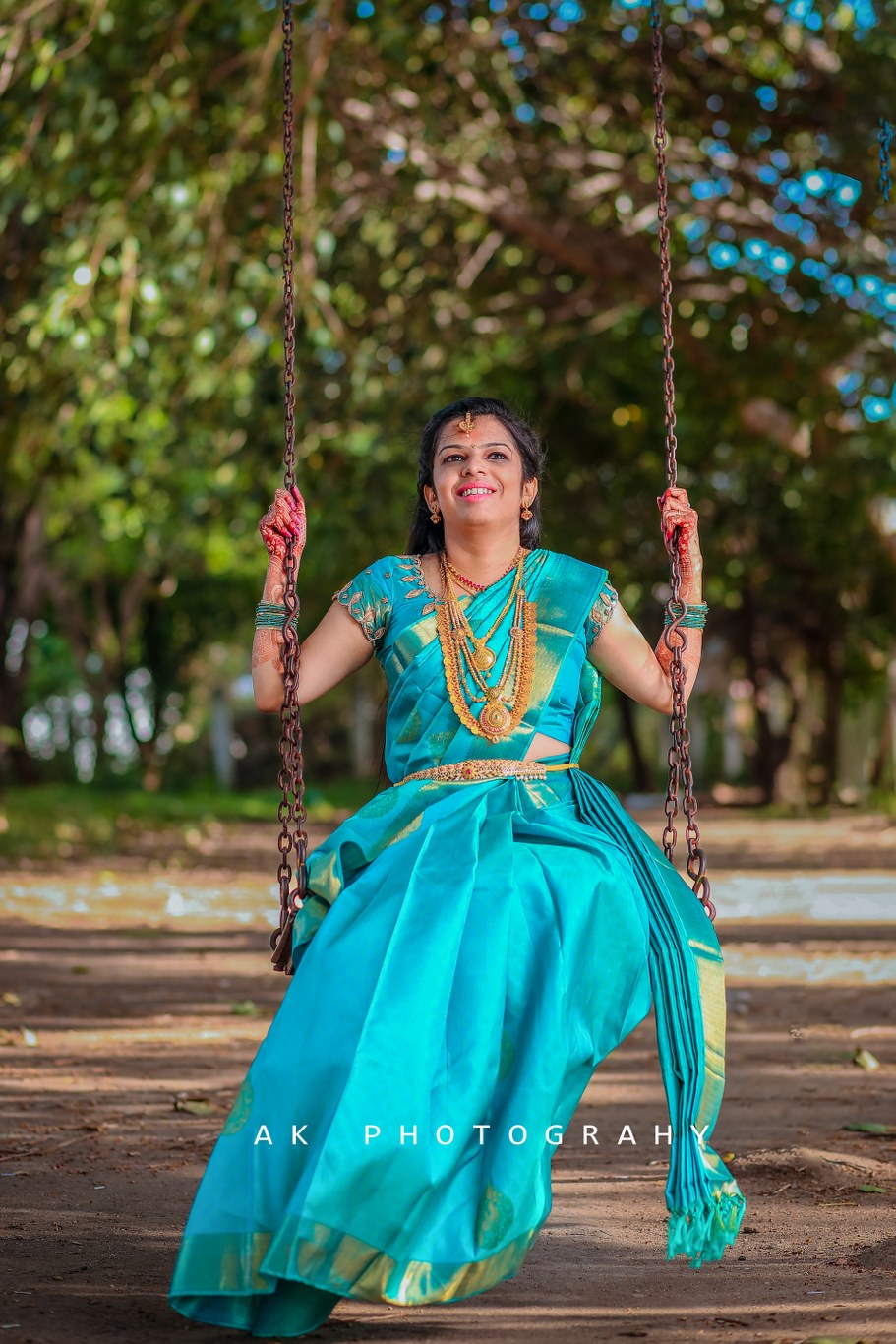 Kotagiri Post-Wedding Photoshoot Celebrating Tradition and Nature's Beauty for Vignesh and Abirami's Wedding