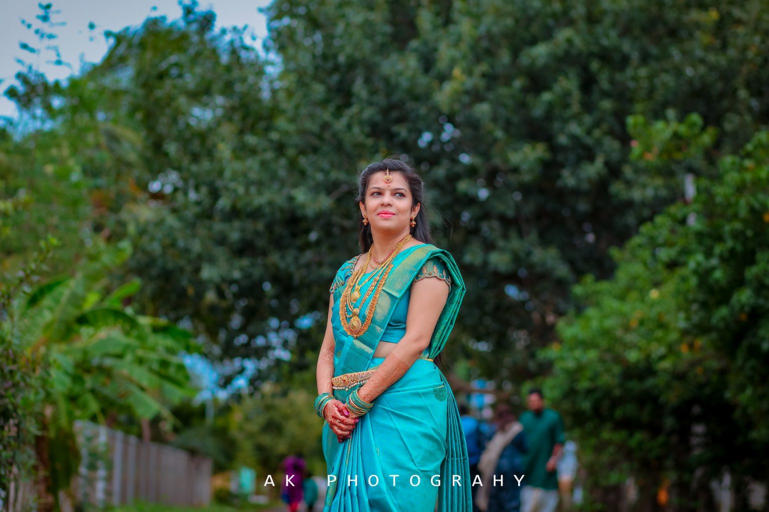 Kotagiri Post-Wedding Photoshoot Celebrating Tradition and Nature's Beauty for Vignesh and Abirami's Wedding