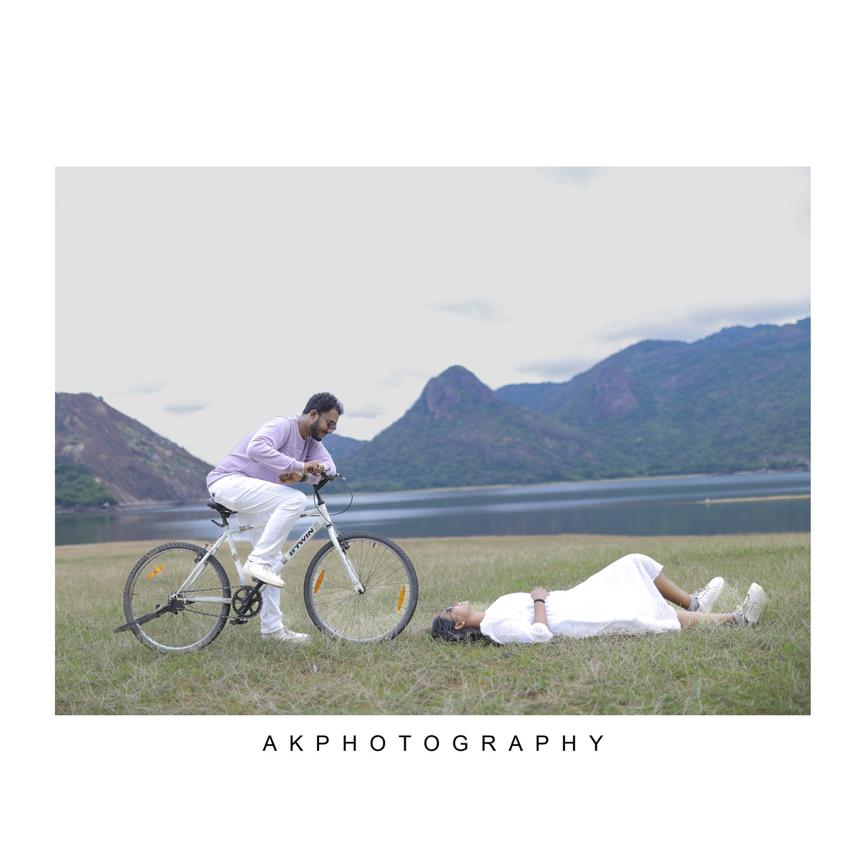 Post-Wedding Photoshoot of Deepak and Nivedha by AK Photography | Udumalpet