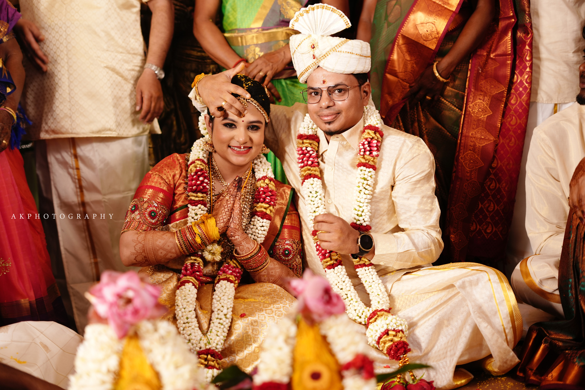 Wedding Photography Masterpiece: Anuprathana & Maharaja Chettiar's Royal Coimbatore Celebration