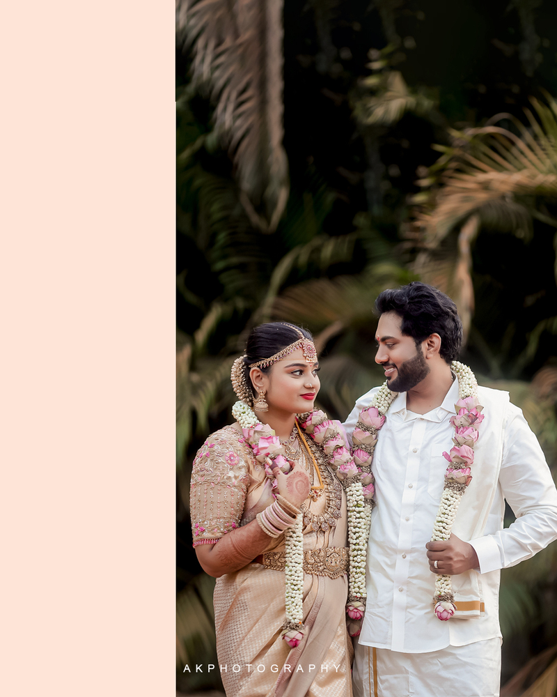Wedding Photoshoot: Harikumar & Nivetha’s Romantic Avinashi Wedding Shoot by AK Photography