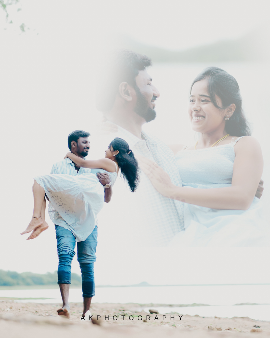Post Wedding Photoshoot of Sandeep and Sowmiya at Udumalai  AK Photography