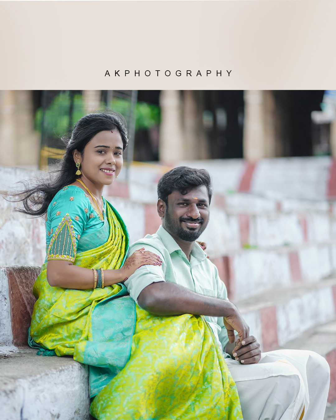 Post Wedding Photoshoot of Sandeep and Sowmiya at Udumalai  AK Photography
