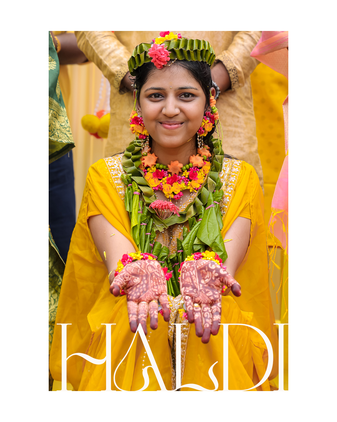 Haldi Function Photography Varsini & Vinod's Golden Moments by AK Photography