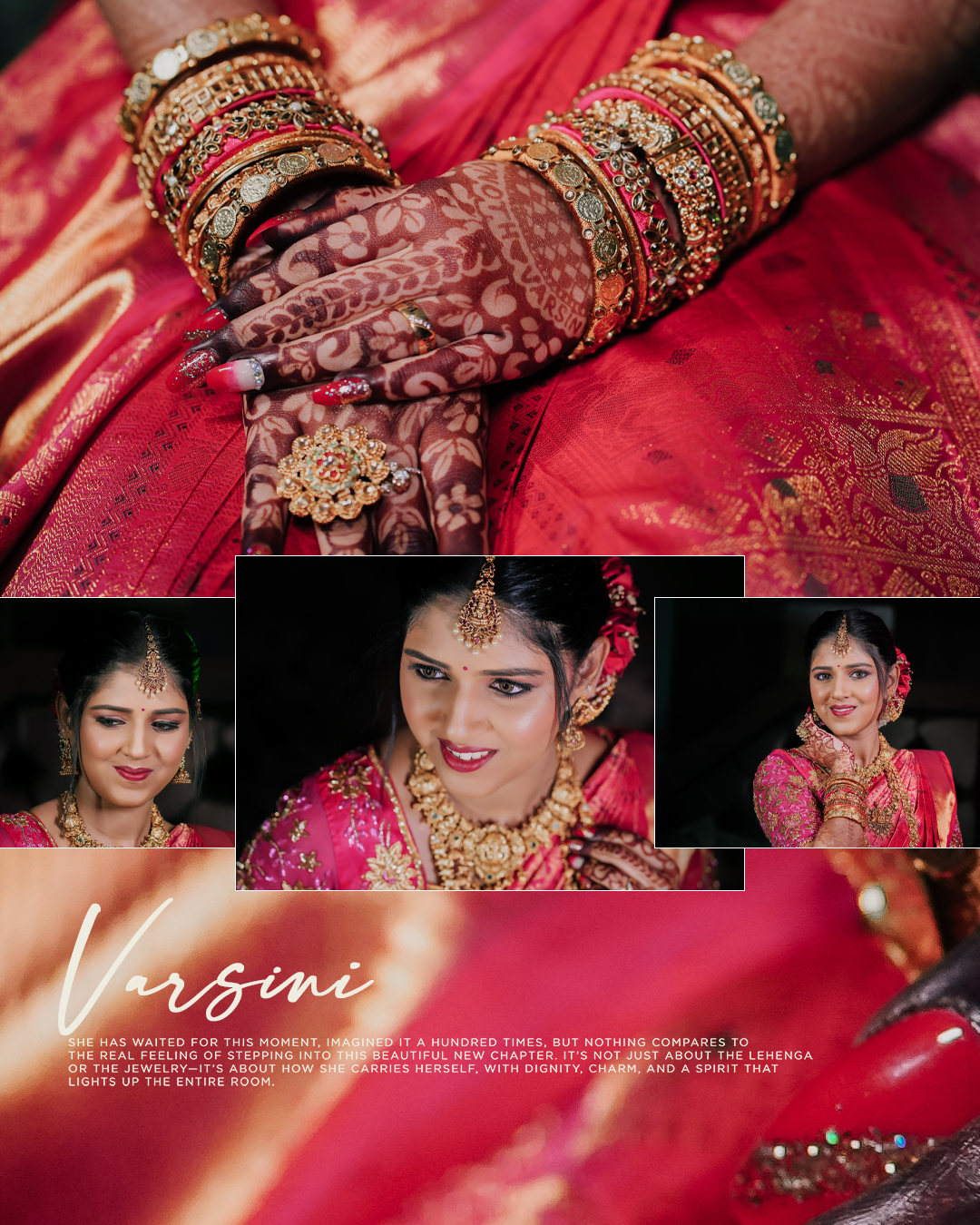 Wedding Photography Magic: Varsini & Vinod's Dreamy Photoshoot by AK Photography