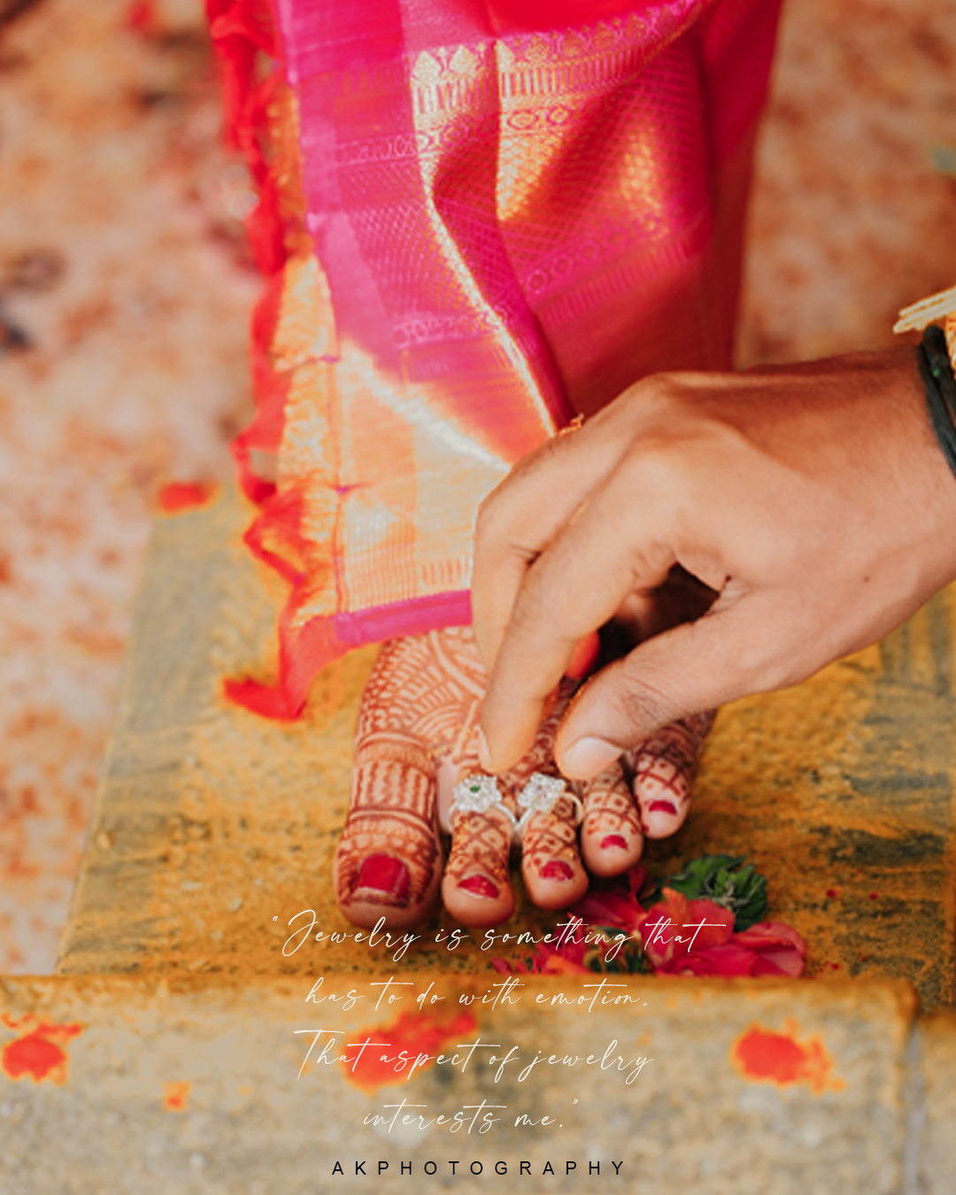 Wedding Photography Magic: Varsini & Vinod's Dreamy Photoshoot by AK Photography