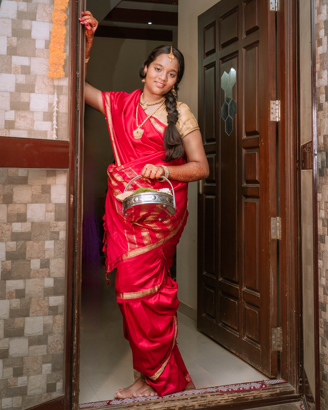 Puberty Ceremony Portrait Photography - AK Photography